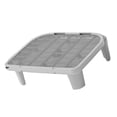 thumbnail image 3 of Rampa para arena para gatos, estera para atrapar arena para gatos, sala de estar, lavabo para gatos de interior gris, 3 of 8