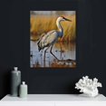 thumbnail image 4 of Nawypu Wild Animals Greater Sandhill Crane Dancing Beautiful Bird Canvas Poster Bedroom Decor Sports Landscape Office Room Decor Gift,Canvas Poster Wall Art Decor Print Picture Paintings 16x20 inch, 4 of 4