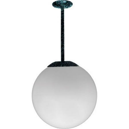 

Dabmar Lighting D7516-12-VG 18 in. 120 V 50 watts Ceiling Globe Fixture 12 in. Drop with Metal Halide Lamp Verde Green