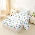 thumbnail image 2 of Erosebridal Colorful Kids Dinosaur Twin Sheet Sets,Ancient Animal Bedding For Boys Teens 3 Pieces, 2 of 6