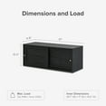thumbnail image 6 of Mopio Lauren 31" Floating TV Stand, Wall-Mounted Media Console with Storage, Modern Farmhouse Entertainment Center, 6 of 6