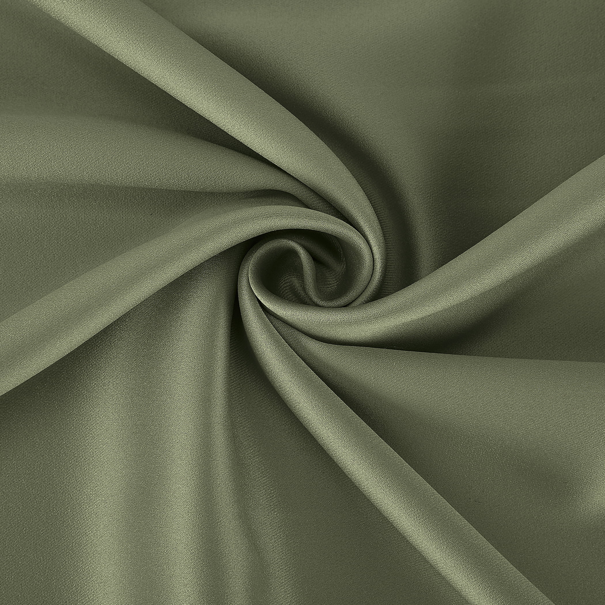 Sun Zero Avery 100% Blackout Rod Pocket Single Curtain Panel, Sage Green, 40"W x 95"L