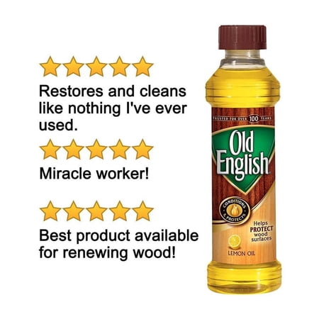 Old English(オールドイングリッシュ) レモンオイル 家具用艶出しオイル 473mL