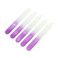 thumbnail image 5 of Unique Bargains 5 Pcs Double-sided Glass Nail Files Purple, 5 of 7