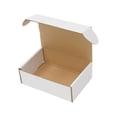 thumbnail image 1 of Cajas de mudanza de 6" x 4" x 2" (paquete de 50) Cajas de cartón para embalaje, color blanco, 1 of 5