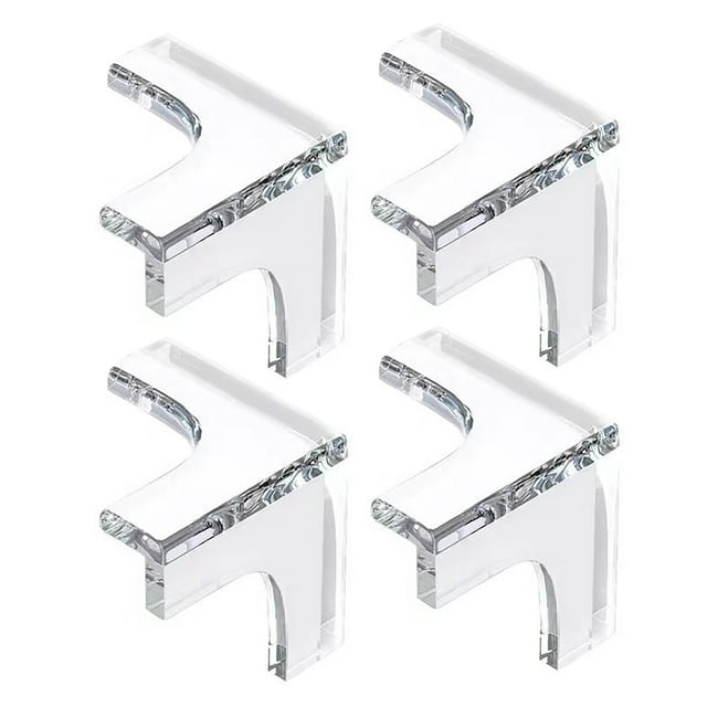4 Pcs Protecteur d'Angle Transparent pour Meubles Facile à Installer Adapté pour Tables et Bureaux Protecteur de Meubles pour Parquet Grands Films Protecteurs pour Chat Pulvérisation Protectrice pour Jardin