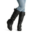thumbnail image 7 of DREAM PAIRS Women's Knee High Low Hidden Wedge Boots, 7 of 7