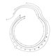 thumbnail image 3 of Hot girl multi-layer tassel waist chain high-end waist chain Y2K millennial style waist or, 3 of 3