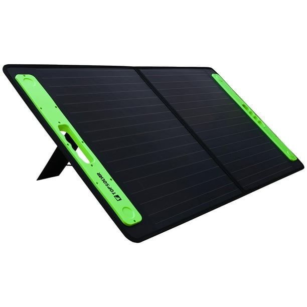 Cargador de panel solar Topsolar 100W para central eléctrica