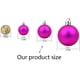 thumbnail image 3 of Bola de Navidad - Rosa Roja 4cm 36 Paquetes Ormromra WMZL-2248-10, 3 of 6
