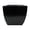 Black, variant on Root and Stock Pacifica Square Curved Planter Box