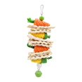 thumbnail image 4 of kusrkot Bird Chewing Toy Training Chew Parrot Toys for Conures Hamster Chinchilla Rabbit A, 4 of 9