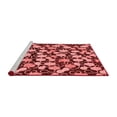 thumbnail image 2 of Ahgly Company Machine Washable Indoor Rectangle Abstract Red Modern Area Rugs, 8' x 12', 2 of 4