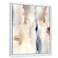 thumbnail image 3 of Designart 'Pastel Abstract With Pink Dark Blue and Gray Spots' Modern Framed Canvas Wall Art Print, 3 of 5