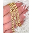 thumbnail image 2 of RM Mens Curb Chain Necklaces 10K, Gold, 16 Inches, 2 of 3