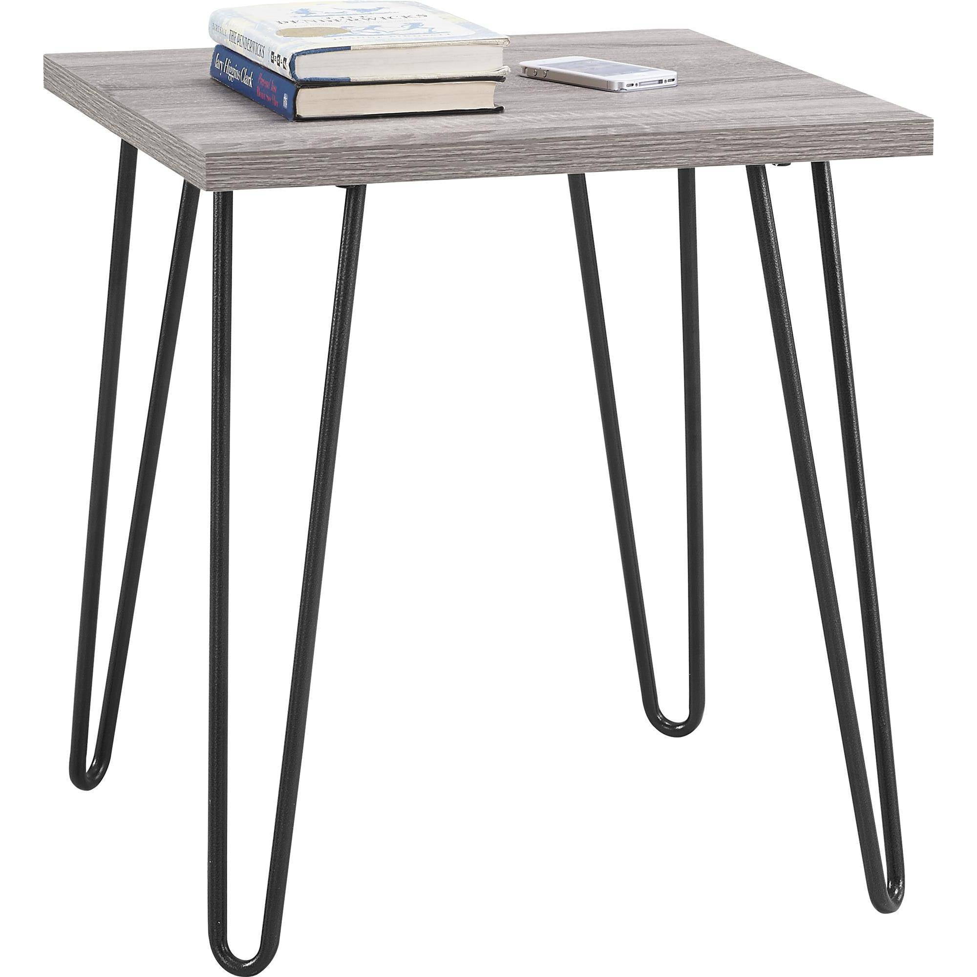 Ameriwood Home Owen Retro End Table Espresso Teal Com