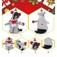 thumbnail image 3 of Stand Up Festive Holiday Cat With Hooded Outfit For Funny Party Dress Up And Seasonal Photo Prop, 3 of 3