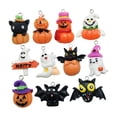 thumbnail image 1 of Colgantes de Halloween BLESIY con colgante de llavero de Murciélago para manualidades de álbumes de recortes 11 Piezas, 1 of 8