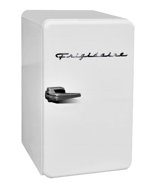 Photo 1 of (BROKEN OFF PLUG PRONG; MULTIPLE DENTS)
Frigidaire 3.2 Cu. Ft. Single Door Retro Compact Refrigerator EFR372, White