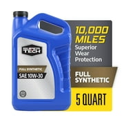 Super Tech Full Synthetic SAE 10W-30 Motor Oil, 5 Quarts