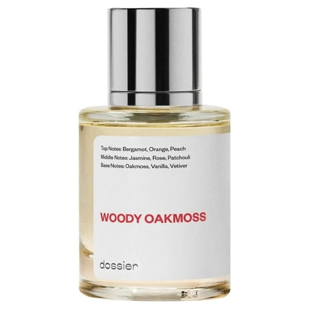 Dossier Woody Oakmoss Eau de Parfum, Inspired by Chanel's Coco Mademoiselle, Perfume for Women, 1.7 oz