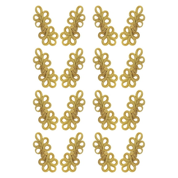 HAMPPLIES Sewing Button Golden 16Pcs for Women and Craft Enthusiasts