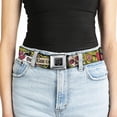 thumbnail image 5 of Buckle-Down Belt, Seatbelt Buckle Belt, Only God Can Judge Me Yellow, Youth 22 to 32 Inches, 5 of 9