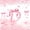 Pink White D, variant on meiyoeat Dreamy Princess Bowknot Full Size Comforter Sets,Pink Personalized Monogram K Gift Bedding Comforter Set For Girl,Pink Reversible,3-Piece,1 Comforter and 2 Pillowcases