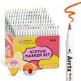 thumbnail image 1 of Arrtx Marcador Acrílico Anime Color Pinceles 120 piezas, 1 of 8