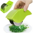 thumbnail image 2 of Herb Chopper,Herb Roller With 6 Blade Manual Herb Chopper Stainless Steel Pp Herb Cutter Sharp Detachable Washable, 2 of 5