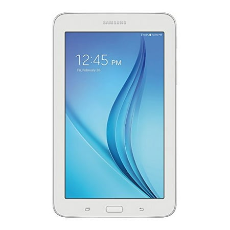 SAMSUNG Galaxy Tab E lite 7" 8GB Android 4.4 Wi-Fi Tablet White - Micro SD Card Slot- SM-T113NDWAXAR