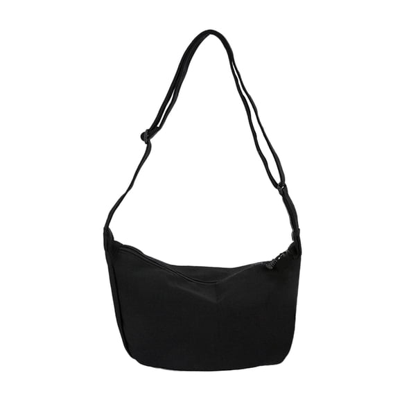 Bolso bandolera para mujer jinwen Y2K de bola de hervida axila Negro