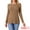 Brown, variant on DARING DIVA Long Sleeve Crewneck Pleated Peplum Pullover Sweater S Brown