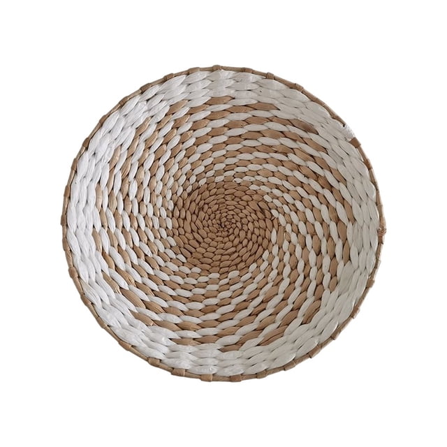 Rattan Wall Basket Gift Creative Multicolor Woven Nordic Style Hanging Decorative Baskets