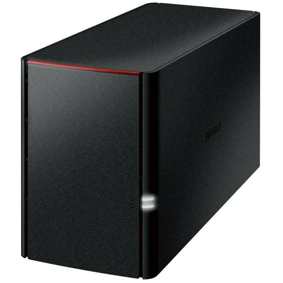 BUFFALO LinkStation SoHo 220 2-Bay Personal Cloud Office NAS 4TB (2x2TB) with Hard Drives Included - ARMADA 370 800 MHz - 2 x HDD Supported - 2 x HDD Installed - 4 TB Installed HDD Capacity - 256 M...