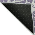 thumbnail image 3 of Addison Rugs Chantille Indoor/Outdoor Transitional Organic Purple Washable Rectangle Rug, 8' x 10', 3 of 6