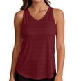 thumbnail image 6 of AnuYalue Open Back Workout Top for Women Sleeveless Racerback Split Back Gym Yoga Tank Top Loose Athletic Shirt for Running, 6 of 8