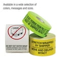 thumbnail image 3 of Tape Logic Labels "Fragile Handle With Care - High Claim Value" 8" x 10" Fluo DL1333, 3 of 4