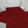 thumbnail image 3 of EASYCOT 4 Piece 800 Thread Count Ultra Soft Egyptian Cotton Bed Sheet Set 15" Inches Deep Pocket ,Wrinkle Resistant & Fade Resistant, Luxury Sheet Set - Burgundy, Queen, 3 of 7