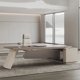 thumbnail image 2 of Fashion Luxury Office Desk Professional Modern Studio Executive Storage Ideas Desk Tables Aesthetic Pc-schreibtische Furniture My Lux Decor Round, 2 of 11