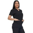 thumbnail image 6 of Lightweight Breathable V-Neck Scrubs, 4-Way Stretch, 2 Pockets, Modern Fit, 6 of 6