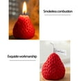 thumbnail image 4 of Scented Strawberry Candles - 9 Mini Strawberry Shaped Soy Wax Candles Scented Decorative Candles for Birthday Wedding Home Decor Photography Props Gifts Relaxing Aromatherapy, 4 of 7