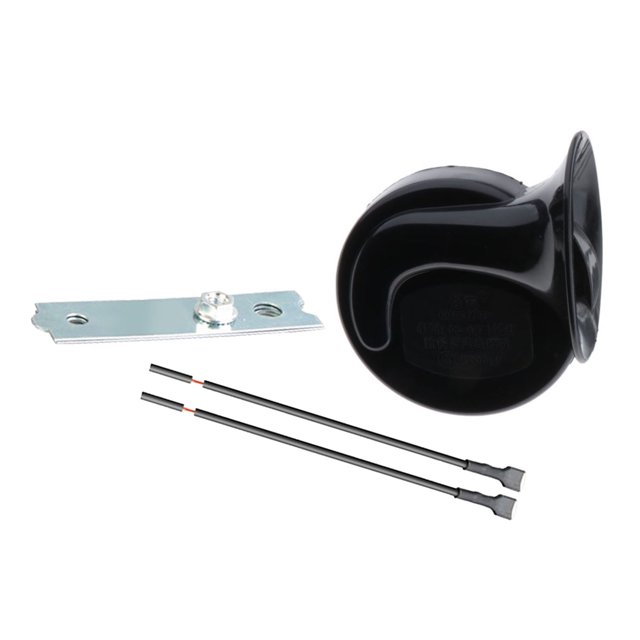 Cuerno de caracol de 410 Hz Sunnimix Bocina de motocicleta 48V negro