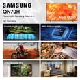 thumbnail image 3 of Samsung 75” Class QN70H Series Neo QLED Mini LED 4K UHD Samsung Vision AI Smart Tizen TV 2026 - QN75QN70HAFXZA, 3 of 17