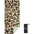 thumbnail image 2 of Leopard Pattern Beach Towel 30" x 60", Quick Dry Bath Towel Super Absorbent Lightweight Travel Towel for Beach Yoga Swim Sport Camping Holiday, 2 of 7