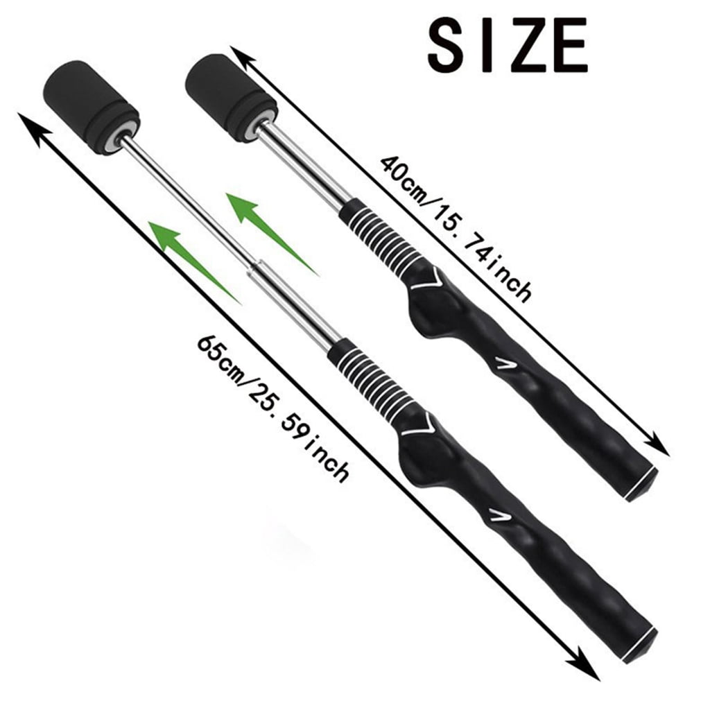 Miiottaa Golfs Training Aids Postures Corrections Training Tool Golfs Club Hand Grip Postures Corrector Collapsible Swing Trainer