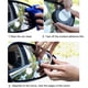 thumbnail image 5 of 2 unids/set espejo de punto ciego de coche espejo de punto ciego Circular ajustable de 360 grados para espejo retrovisor de aparcamiento, 5 of 8