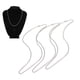 thumbnail image 4 of Cadena De Eslabones Curvos, Estilo Exquisito De Alto Pulido, Collar De Cadena De Fantasía De 19,7 Pulgadas De Largo, Aspecto Elegante Para Mujer ANGGREK Beleza, Cuidado e Higiene, 4 of 7