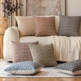 thumbnail image 6 of SUSIELADY Set of 2 Decorative Vintage Floral Print Throw Pillow Covers Neutral Modern Farmhouse Cushion Covers Boho Home Decor for Sofa Couch Bedroom Living Room Outdoor,18×18 Inch, Stone Gray, 6 of 6