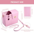 thumbnail image 2 of Purse Bottle Holder Bag with Strap, Crossbody Water Bottle Storage Bag with Phone Pocket, Shoulder Tumbler Carrier, 2 of 9